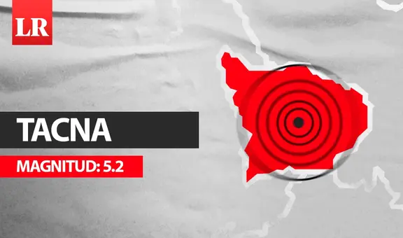 Temblor de magnitud 5.2 se sintió hoy en Tacna , según IGP