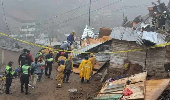 “Voy a esperar a mi mamá para hacer la tarea”, dijo el niño de 4 años antes de derrumbe de su casa en Comas
