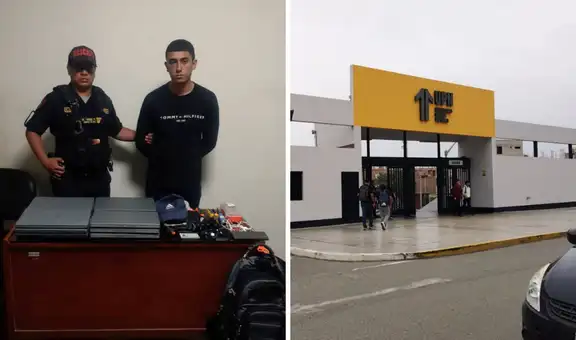 Sujeto se hizo pasar por estudiante para robar laptops a la UPN, en Trujillo