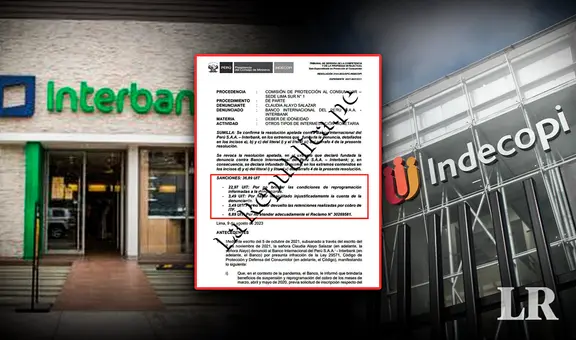 Multan a Interbank por más de S/182.000 por alterar unilateralmente contrato de crédito hipotecario