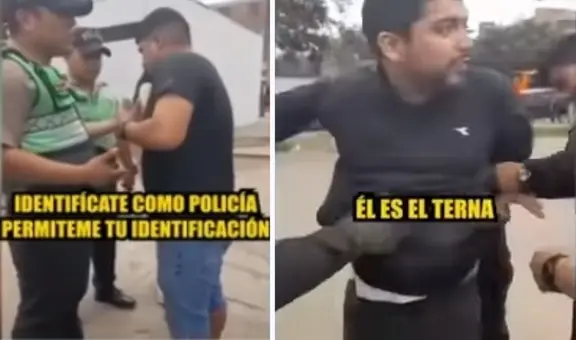Independencia: policía de civil se enfrenta a serenos tras ser captado libando licor en parque