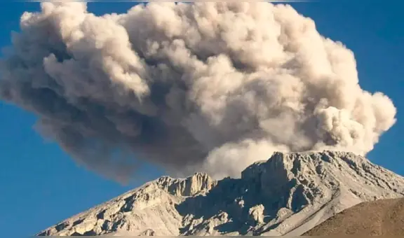 Alerta por volcán Ubinas: una serie de explosiones se registraron en las últimas horas