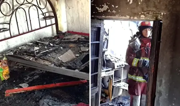 Huancayo: adultos mayores pierden los ahorros de toda su vida tras incendio de su vivienda