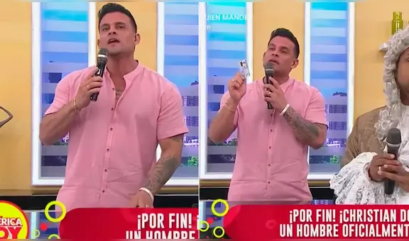 Christian Domínguez revela cuándo se casará con Pamela Franco ahora que está divorciado