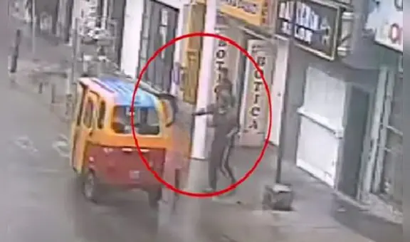 SJM: delincuente amenazó con un cuchillo a un escolar para robarle su celular