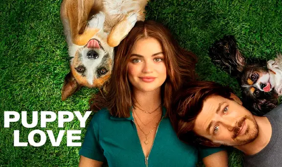 'Puppy love' movie 2023: ¿donde ver la película completa en español con Lucy Hale y Grant Gustin?