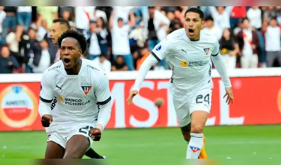 Con Paolo Guerrero, LDU venció 2-1 a Sao Paulo por los cuartos de final de la Copa Sudamericana