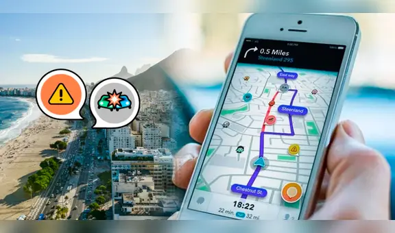 Waze: ¿qué significan los colores en las vías y los íconos que aparecen en la aplicación?