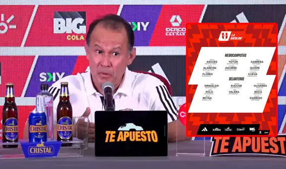 ¿Por qué Reynoso solo llamó a jugadores de la Liga 1 y no a extranjeros? Esto explicó el DT