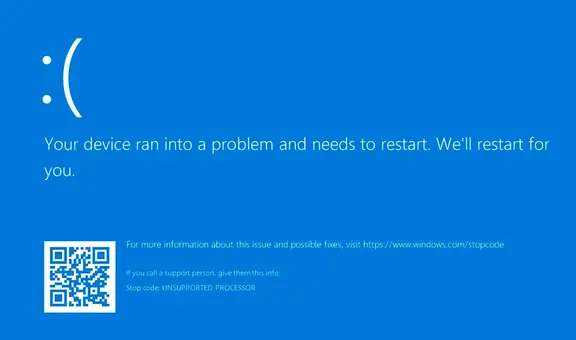 Procesador no compatible: ¿cómo arreglar el problema que sale tras actualizar Windows 11?