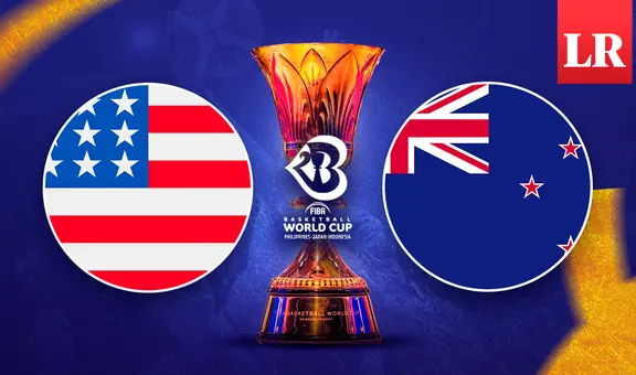 Estados Unidos vs. Nueva Zelanda: ¿a qué hora juegan por el Mundial de Baloncesto 2023?