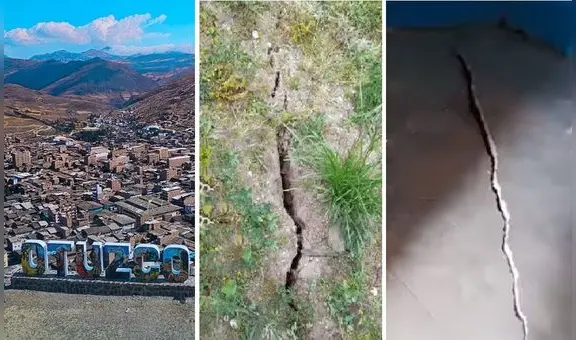 ¡Emergencia en Cajamarca! Familias abandonan viviendas tras aparición de grietas en el suelo