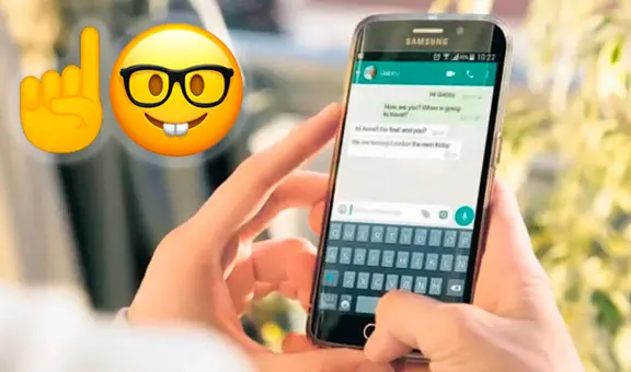 WhatsApp cambia aspecto del famoso emoji 'Nerd Face' y nuevo diseño no gusta a usuarios