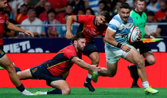 ¡Listos para el Mundial! Los Pumas aplastan 62-3 a España y alistan sus maletas para Francia 2023