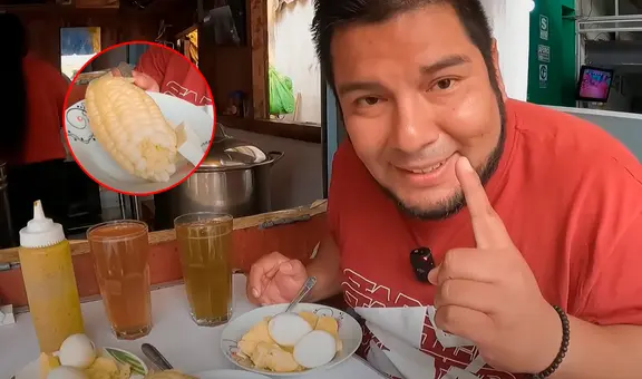 Youtuber encuentra puesto donde suelen comer los oficinistas del centro de Lima y opina: “Rico y barato”