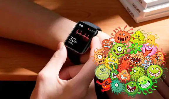 ¿Tienes un smartwatch? Estudio revela que estaría infestado de bacterias peligrosas para tu salud