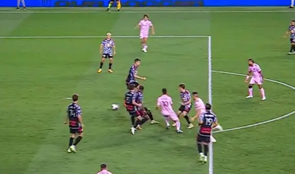 Lionel Messi y su enorme debut en MLS: el espectacular pase entre 5 rivales que se volvió viral
