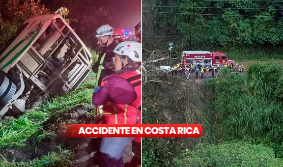 Bus con migrantes cae de un precipicio en Costa Rica: ¿qué se sabe sobre los venezolanos heridos?