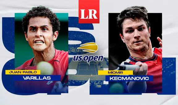 Juan Pablo Varillas vs. Kecmanovic EN VIVO: hora, canal y ver transmisión del US Open 2023