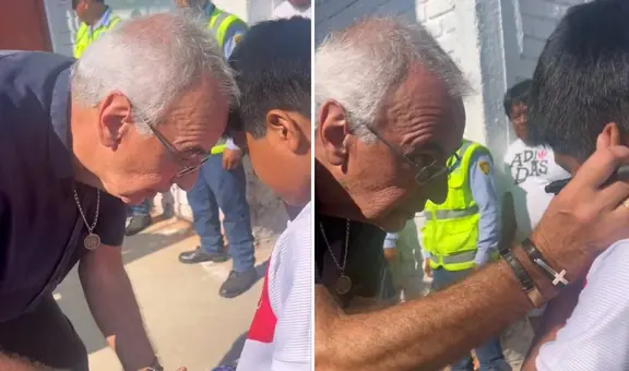 El noble gesto de Fossati con niño que estaba desconsolado y llorando afuera de los vestuarios