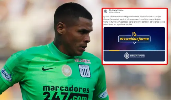 Poder Judicial realizará este lunes 28 la audiencia contra el arquero de Alianza Lima, Ángelo Campos