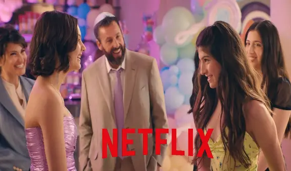 Netflix: de qué trata la película con Adam Sandler y sus hijas que enamoró a la crítica