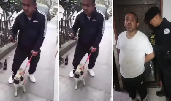 Madre de sujeto que agredió a perrita en La Victoria fue quien denunció el hecho, informó PNP