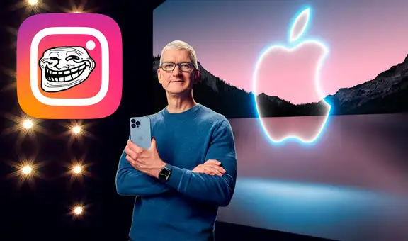 'Trol' crea cuenta de Instagram a Tim Cook, CEO de Apple, y engaña a varios ejecutivos