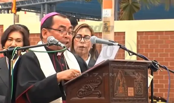 Obispo de Tacna hace pedido frente a Dina Boluarte: “Se hace urgente escuchar el clamor del pueblo”