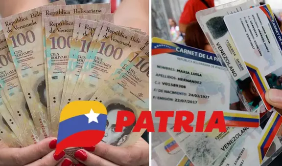 Bonos de la Patria: estos son los 4 subsidios que llegarán del 1 al 7 de septiembre