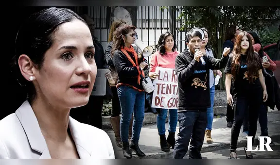 Sigrid Bazán presentó reclamo al Mininter tras hostigamiento de La Resistencia