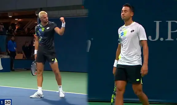 ¡No pudo ser! Hugo Dellien se va del US Open 2023 tras caer 3-0 con Borna Gojo