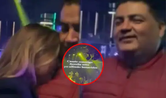 "Cásate conmigo, Fiorella Retiz": Alfredo Benavides le hace curiosa pedida en salsoteca