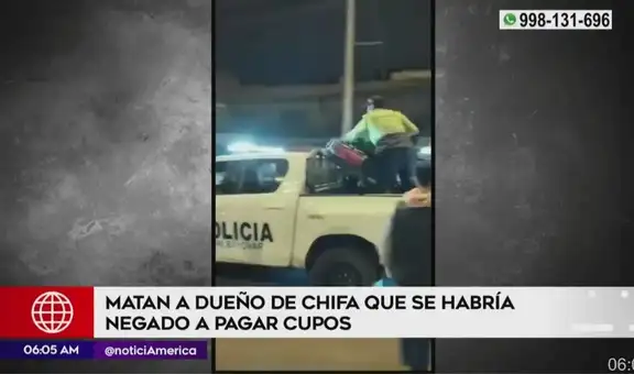 SJL: matan al 'Rey del caldo de gallina' tras negarse a pagar cupos durante varios meses