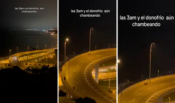 Heladero de D’Onofrio circula por la Costa Verde a las 3 a. m.: “Cerca de ti a cualquier hora”