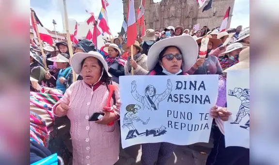 Defensoría: llegada de Dina Boluarte a Puno reactivaría protestas sociales