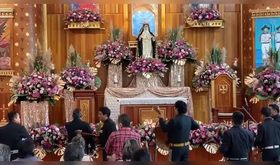 ¡A ritmo de mariachis! México le canta 'Las mañanitas' a Santa Rosa de Lima
