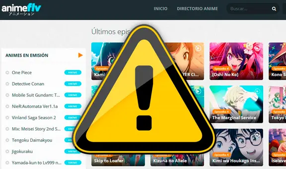 ¿Usas Animeflv para ver One Piece, Naruto y Bleach gratis? Estos son los peligros que ignoras
