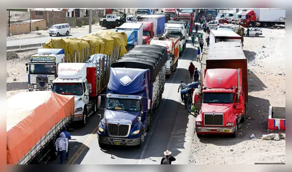 Gremios de transportes de carga pesada no acatarán paro nacional este 11 de setiembre