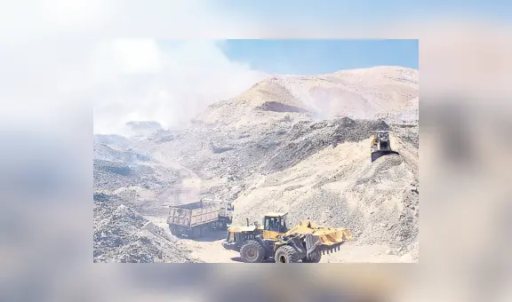 Después de cuatro días controlan incendio de botadero en Moquegua