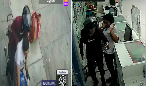 SJL: delincuentes logran llevarse S/9.000 de botica que está a metros de comisaría Santa Elizabeth