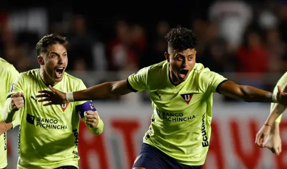 LDU Quito eliminó a Sao Paulo, con Paolo Guerrero y clasificó a las 'semis' de la Copa Sudamericana