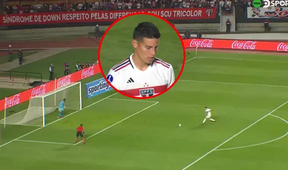 James Rodríguez y el pésimo penal que pateó y derivó en la clasificación de LDU de Guerrero