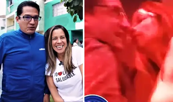 ¡AMPAY! Vanessa Terkes fue ampayada en concierto de reguetón con alcalde de SMP