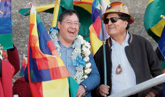 Bolivia: narcotráfico enfrenta a Evo Morales con su aliado Luis Arce