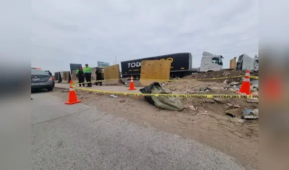 VES: hallan el cuerpo de una mujer sin vida en la Panamericana Sur