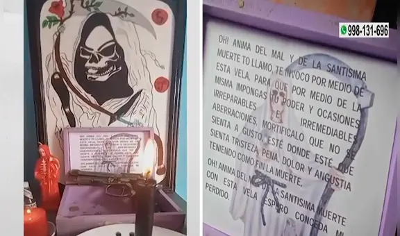 Callao: capturan a sujetos que rendían culto a la Santa Muerte antes de delinquir