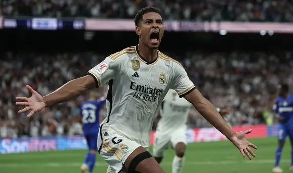 Con gol agónico de Bellingham, Real Madrid volteó 2-1 a Getafe y sumó 4 triunfos consecutivos