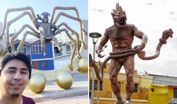 'Dios Araña' en Lambayeque: ¿dónde queda y junto a qué otras sorprendentes esculturas está?