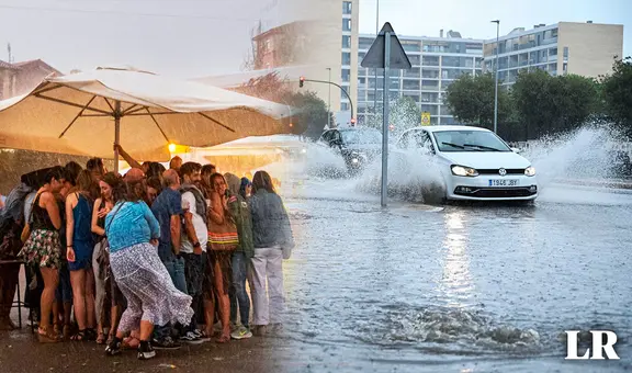 DANA en España: emiten alerta roja en gran parte del país por lluvias torrenciales y tormentas